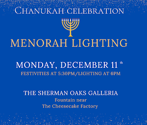 menorah lighting event